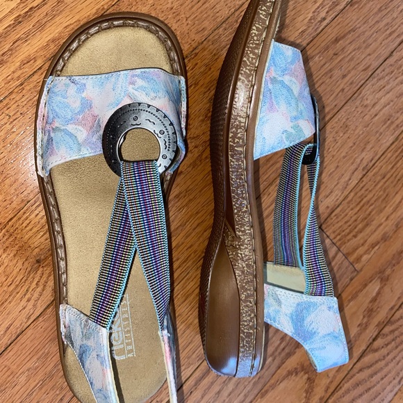 Rieker Antistress Slip-On Sandals - Picture 2 of 5